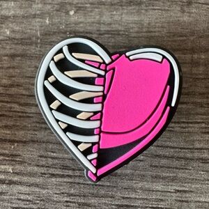 Ribs and Heart CROCS Jibbitz Shoe Charm 5/$20